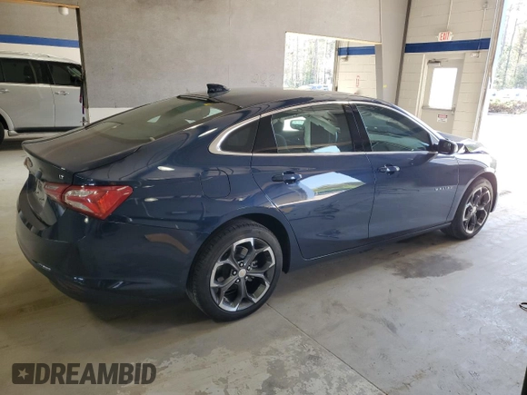 2022 Chevrolet Malibu LT with VIN 1G1ZD5ST6NF178203, listed as a Copart auction lot 52774825 with 32,995 mi miles and Salvage Title. Bid and sale history available at DreamBid. Image 3.