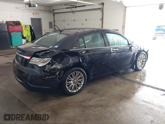 2012 Chrysler 200 Limited with VIN 1C3CCBCG8CN302849, listed as a IAAI auction lot 41286739 with 109,737 mi miles and . Bid and sale history available at DreamBid. Image 4.