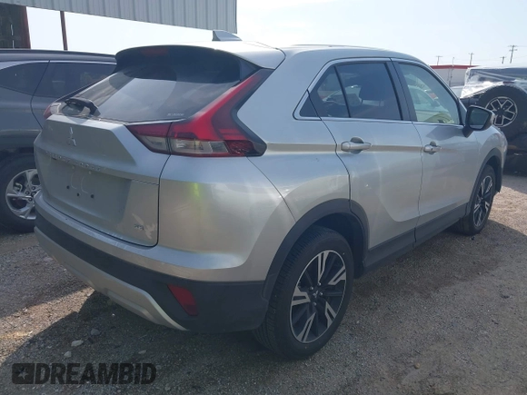 2025 Mitsubishi Eclipse Cross SE with VIN JA4ATWAA9SZ012842, listed as a IAAI auction lot 42014042 with 8,030 mi miles and . Bid and sale history available at DreamBid. Image 4.