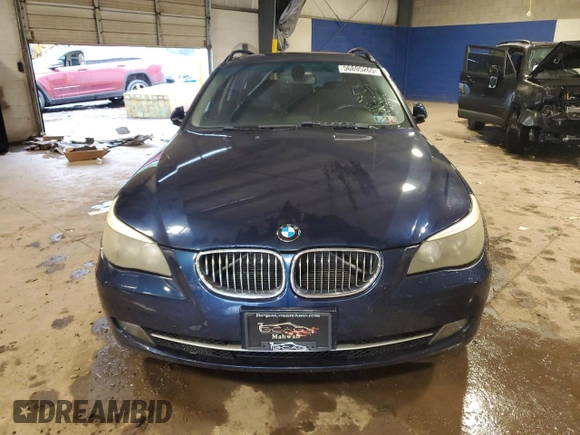 2008 BMW 5 Series 535xiT with VIN WBAPT73538CX01063, listed as a Copart auction lot 56895265 with 166,164 mi miles and Salvage title. Bid and sale history available at DreamBid. Image 5.
