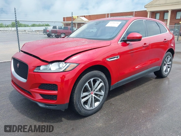 2020 Jaguar F-Pace 25t Premium with VIN SADCJ2FX8LA632113, listed as a IAAI auction lot 42201246 with 57,043 mi miles and . Bid and sale history available at DreamBid. Image 18.