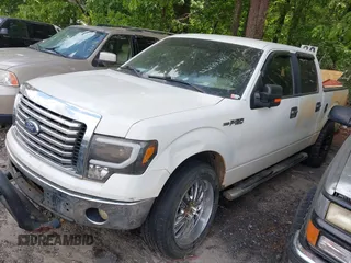 2012 Ford F-150 XL with VIN 1FTFW1CF9CFA53053, listed as a IAAI auction lot 42103851 with 186,599 mi miles. Bid and sale history available at carsss.com. Image 2.