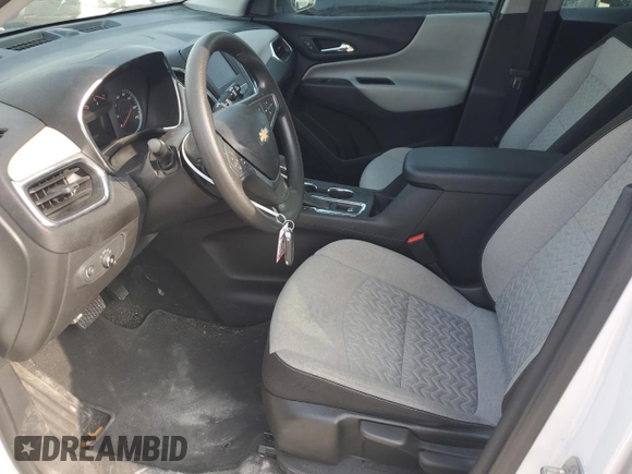2023 Chevrolet Equinox LS z VIN 3GNAXHEG7PL106230, wystawiony jako Copart lot #53907305 z przebiegiem 57 862 mil mil oraz Szkoda całkowita • Salvage title. Historia ofert i sprzedaży dostępna na DreamBid. Obrazek 7.