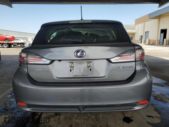 2013 Lexus CT 200h with VIN JTHKD5BH3D2163117, listed as a Copart auction lot 59943965 with 113,934 mi miles and Salvage title. Bid and sale history available at DreamBid. Image 6.