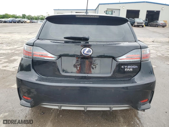 2012 Lexus CT 200h with VIN JTHKD5BH4C2084277, listed as a Copart auction lot 54604315 with 212,763 mi miles and Clean Title. Bid and sale history available at carsss.com. Image 6.