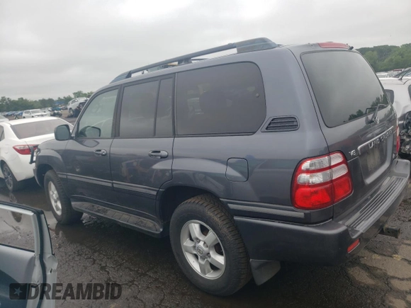 2005 Toyota Land Cruiser z VIN JTEHT05J752069738, wystawiony jako Copart lot #60536425 z przebiegiem Nie podano mil oraz Czysty tytuł • Clean title. Historia ofert i sprzedaży dostępna na DreamBid. Obrazek 2.