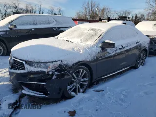 2019 Acura TLX w/Technology Pkg with VIN 19UUB2F48KA007097, listed as a Copart auction lot 88320415 with 87,651 mi miles and Salvage Title. Bid and sale history available at carsss.com. Image 1.