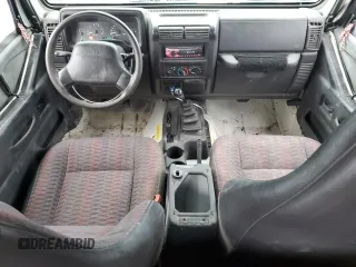1999 Jeep Wrangler SE with VIN 1J4FY29P6XP452304, listed as a Copart auction lot 86702024 with 141,896 mi miles and Salvage Title. Bid and sale history available at carsss.com. Image 8.