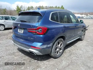 2022 BMW X3 xDrive30i with VIN 5UX53DP04N9M16967, listed as a IAAI auction lot 42022516 with 44,827 mi miles and . Bid and sale history available at DreamBid. Image 4.