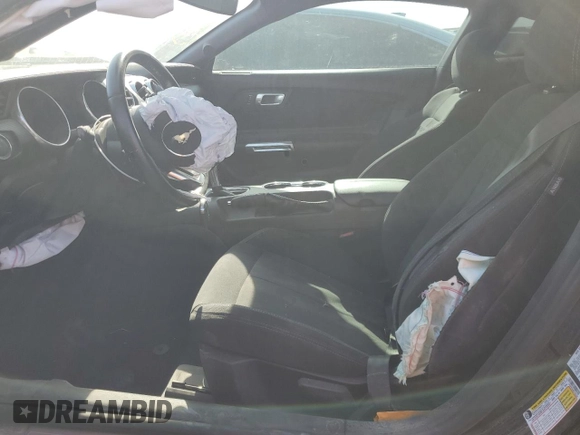 2019 Ford Mustang EcoBoost with VIN 1FA6P8TH4K5192539, listed as a Copart auction lot 47582415 with 76,555 mi miles and Salvage title. Bid and sale history available at DreamBid. Image 7.