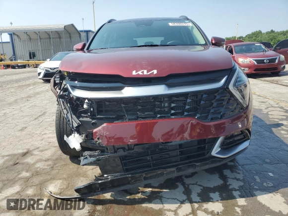 2024 Kia Sportage SX-Prestige with VIN KNDPXCDG5R7121467, listed as a Copart auction lot 58390245 with 7,310 mi miles and Salvage title. Bid and sale history available at DreamBid. Image 5.