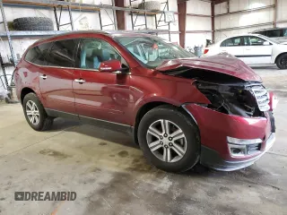 2015 Chevrolet Traverse LT z VIN 1GNKVHKD9FJ335101, wystawiony jako Copart lot #51689235 z przebiegiem 169 152 mil mil oraz Szkoda całkowita • Salvage title. Historia ofert i sprzedaży dostępna na DreamBid. Obrazek 4.