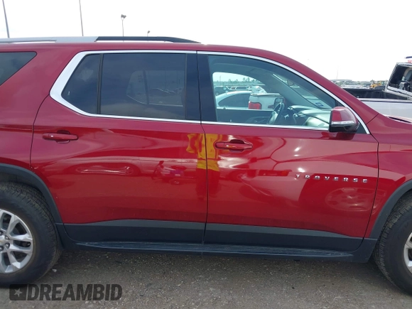 2018 Chevrolet Traverse LT Cloth with VIN 1GNERGKW1JJ137568, listed as a IAAI auction lot 42421403 with 110,413 mi miles and . Bid and sale history available at DreamBid. Image 14.