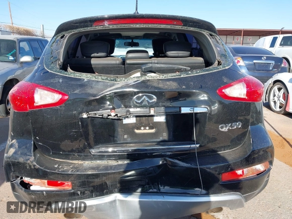 2017 Infiniti QX50 with VIN JN1BJ0RP1HM383332, listed as a IAAI auction lot 41837779 with 83,545 mi miles. Bid and sale history available at carsss.com. Image 16.