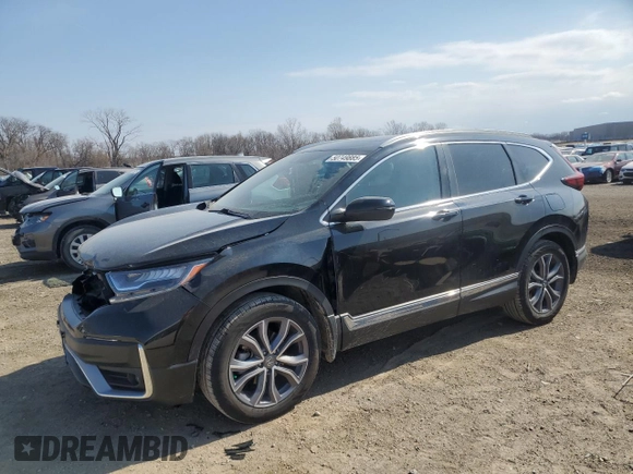 2020 Honda CR-V Touring with VIN 5J6RW2H98LL008042, listed as a Copart auction lot 50749885 with 74,861 mi miles and Salvage title. Bid and sale history available at DreamBid. Image 1.