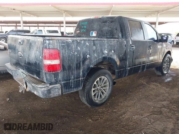 2006 Ford F-150 XLT with VIN 1FTPW12566KB42118, listed as a IAAI auction lot 41917457 with 1 mi miles. Bid and sale history available at carsss.com. Image 4.