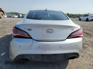 2013 Hyundai Genesis Coupe R-Spec with VIN KMHHU6KJ3DU112575, listed as a Copart auction lot 57287265 with 55,720 mi miles and Salvage title. Bid and sale history available at DreamBid. Image 6.