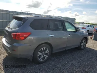 2017 Nissan Pathfinder Platinum with VIN 5N1DR2MM4HC613616, listed as a Copart auction lot 64212315 with 166,781 mi miles and Clean title. Bid and sale history available at DreamBid. Image 3.