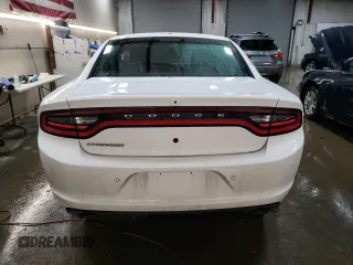 2019 Dodge Charger Police with VIN 2C3CDXAG7KH658925, listed as a Copart auction lot 37497773 with 43,298 mi miles and . Bid and sale history available at DreamBid. Image 6.