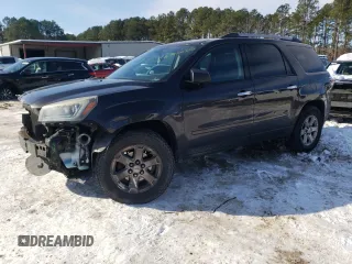 2013 GMC Acadia SLE with VIN 1GKKRNED7DJ239783, listed as a Copart auction lot 87464334 with 0 mi miles and Salvage Title. Bid and sale history available at carsss.com. Image 1.