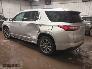 2019 Chevrolet Traverse Premier with VIN 1GNEVKKWXKJ218066, listed as a IAAI auction lot 41612992 with 87,015 mi miles. Bid and sale history available at carsss.com. Image 3.
