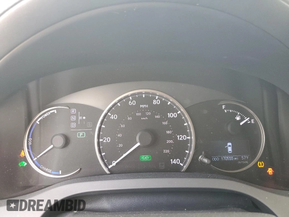 2014 Lexus CT 200h z VIN JTHKD5BHXE2189697, wystawiony jako Copart lot #44744155 z przebiegiem 170 555 mil mil oraz Szkoda całkowita • Salvage title. Historia ofert i sprzedaży dostępna na DreamBid. Obrazek 9.