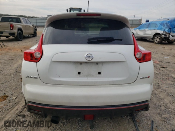 2014 Nissan Juke S with VIN JN8AF5MR4ET361461, listed as a Copart auction lot 50227695 with 148,644 mi miles and Salvage Title. Bid and sale history available at carsss.com. Image 6.