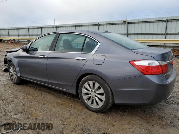 2014 Honda Accord Sedan EX-L with VIN 1HGCR2F89EA070899, listed as a Copart auction lot 85446074 with 112,215 mi miles and Salvage Title. Bid and sale history available at carsss.com. Image 2.