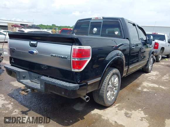 2009 Ford F-150 XL with VIN 1FTPW12V99FB32566, listed as a IAAI auction lot 42437432 with 203,434 mi miles and . Bid and sale history available at DreamBid. Image 4.