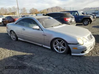 2003 Mercedes-Benz CL-Class 5.0L with VIN WDBPJ75J03A035656, listed as a Copart auction lot 89213775 with 0 mi miles and Clean Title. Bid and sale history available at carsss.com. Image 4.