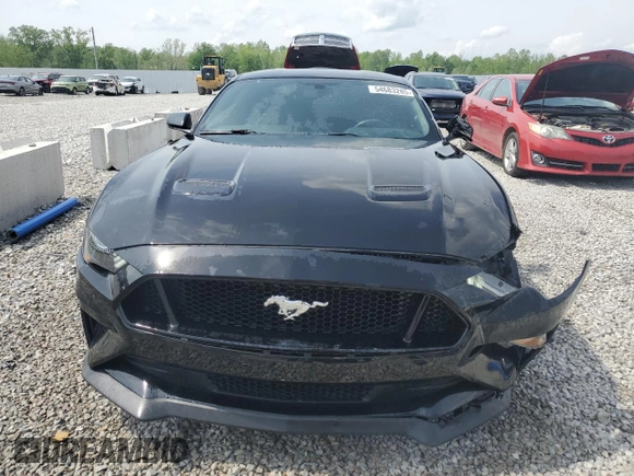 2019 Ford Mustang GT z VIN 1FA6P8CF5K5174615, wystawiony jako Copart lot #54683285 z przebiegiem 53 964 mil mil oraz Szkoda całkowita • Salvage title. Historia ofert i sprzedaży dostępna na DreamBid. Obrazek 5.