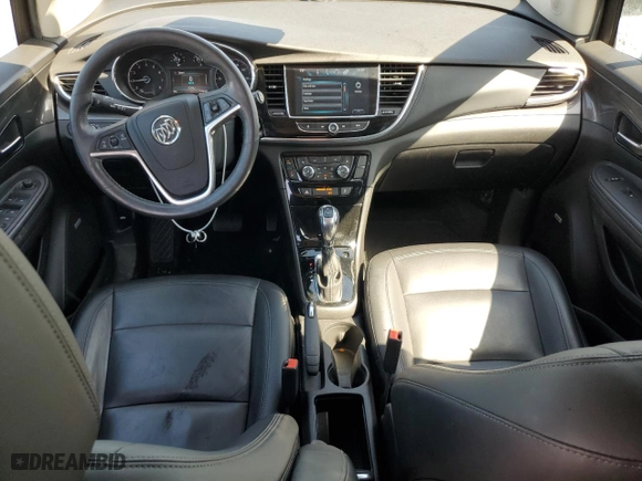 2017 Buick Encore Premium with VIN KL4CJDSB8HB026775, listed as a Copart auction lot 50061195 with 57,279 mi miles and Salvage Title. Bid and sale history available at carsss.com. Image 8.