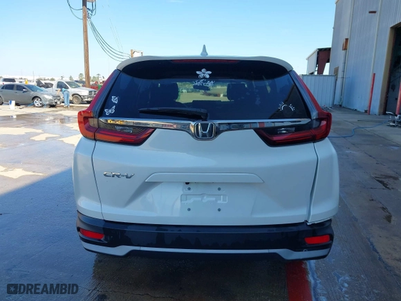 2021 Honda CR-V EX with VIN 2HKRW1H50MH422371, listed as a IAAI auction lot 40087002 with 1 mi miles. Bid and sale history available at carsss.com. Image 16.