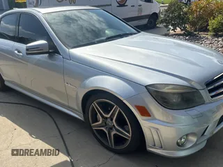 2010 Mercedes-Benz C with VIN WDDGF7HBXAF436547, listed as a Copart auction lot 55617955 with 150,366 mi miles and Clean Title. Bid and sale history available at carsss.com. Image 1.