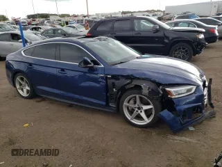 2018 Audi A5 Sportback Premium Plus with VIN WAUENCF52JA087355, listed as a Copart auction lot 69215303 with 51,751 mi miles. Bid and sale history available at carsss.com. Image 4.