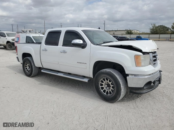 2013 GMC Sierra 1500 SLT with VIN 3GTP2WE22DG189628, listed as a Copart auction lot 78503114 with 182,070 mi miles and Salvage Title. Bid and sale history available at carsss.com. Image 4.