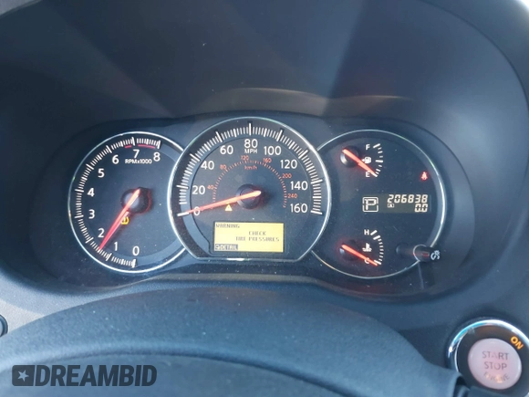 2012 Nissan Maxima SV with VIN 1N4AA5AP6CC862058, listed as a IAAI auction lot 41635469 with 206,838 mi miles and . Bid and sale history available at DreamBid. Image 7.