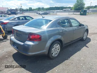 2012 Dodge Avenger SE with VIN 1C3CDZABXCN136105, listed as a IAAI auction lot 42211414 with 169,986 mi miles and . Bid and sale history available at carsss.com. Image 4.