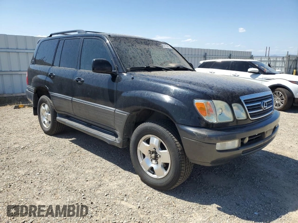 2004 Lexus LX 470 z VIN JTJHT00W843539918, wystawiony jako Copart lot #60612045 z przebiegiem 303 070 mil mil oraz Czysty tytuł • Clean title. Historia ofert i sprzedaży dostępna na DreamBid. Obrazek 4.