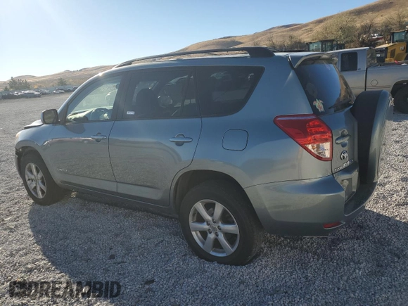 2007 Toyota RAV4 Limited with VIN JTMZK34V075008198, listed as a Copart auction lot 79705364 with 0 mi miles and Salvage Title. Bid and sale history available at carsss.com. Image 2.