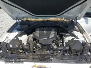 2019 Genesis G80 3.3T Sport with VIN KMHGN4JBXKU301437, listed as a Copart auction lot 51407845 with 55,678 mi miles and Salvage Title. Bid and sale history available at carsss.com. Image 11.
