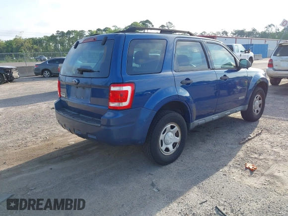 2008 Ford Escape XLS with VIN 1FMCU02ZX8KB02298, listed as a IAAI auction lot 42279177 with 184,505 mi miles and . Bid and sale history available at DreamBid. Image 4.