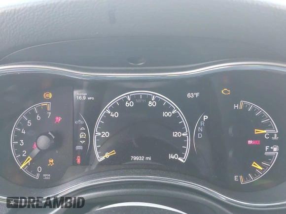 2019 Jeep Grand Cherokee Laredo with VIN 1C4RJEAG0KC858177, listed as a IAAI auction lot 42604812 with 79,932 mi miles and . Bid and sale history available at DreamBid. Image 7.