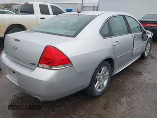 2012 Chevrolet Impala LT Fleet with VIN 2G1WG5E3XC1247517, listed as a IAAI auction lot 41951635 with 184,635 mi miles and . Bid and sale history available at DreamBid. Image 4.