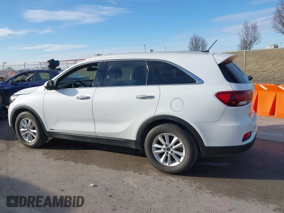 2020 Kia Sorento LX with VIN 5XYPGDA37LG656124, listed as a IAAI auction lot 41695623 with 66,803 mi miles. Bid and sale history available at carsss.com. Image 14.
