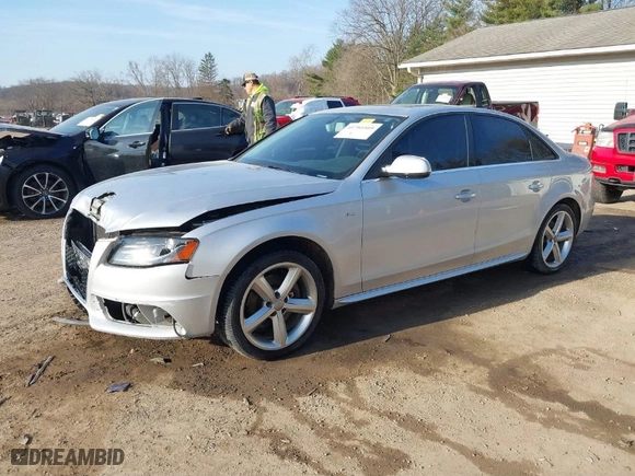 2012 Audi A4 2.0T Premium Plus with VIN WAUFFAFL8CN020906, listed as a IAAI auction lot 41781809 with 160,842 mi miles. Bid and sale history available at carsss.com. Image 2.