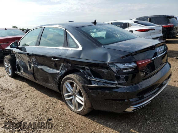 2024 Audi A4 S line Premium Plus z VIN WAUEAAF41RN009256, wystawiony jako Copart lot #60263255 z przebiegiem 21 345 mil mil oraz Czysty tytuł • Clean title. Historia ofert i sprzedaży dostępna na DreamBid. Obrazek 2.