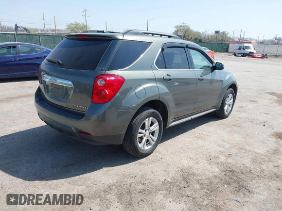 2012 Chevrolet Equinox LT w/2LT with VIN 2GNFLNEK5C6383882, listed as a IAAI auction lot 41901552 with 180,495 mi miles. Bid and sale history available at carsss.com. Image 4.