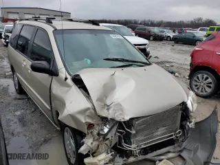 2001 Mazda MPV DX with VIN JM3LW28G410200381, listed as a Copart auction lot 84687694 with 0 mi miles and Salvage Title. Bid and sale history available at carsss.com. Image 4.