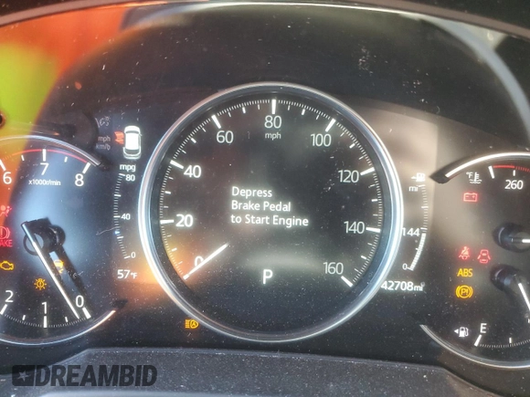 2019 Mazda CX-5 Signature with VIN JM3KFBEY9K0644365, listed as a Copart auction lot 50019225 with 42,708 mi miles and Salvage Title. Bid and sale history available at carsss.com. Image 9.